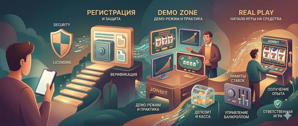Как начать играть в казино без опыта – советы для пользователей Jonbit